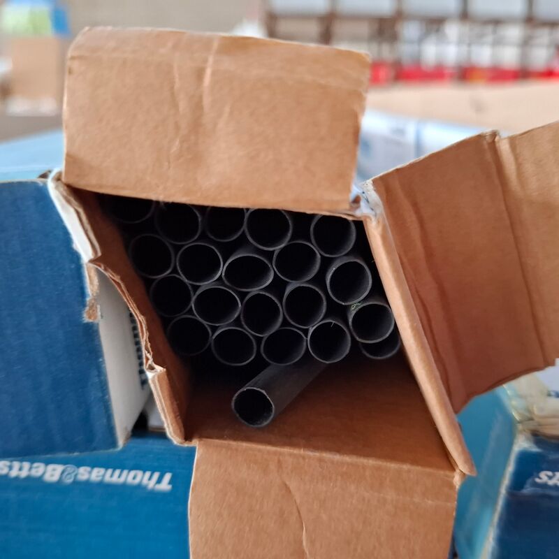 Ca. 40x verpakking Krimpkous Thomas&Betts, CMP250-0-A, zwart – foto 5 – kavel bij Onlineveilingmeester, Winsum