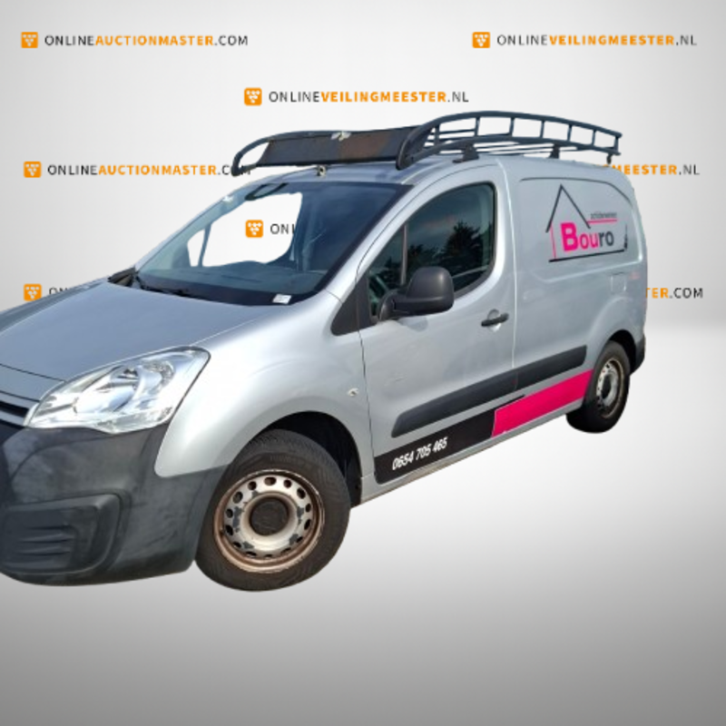 Bedrijfsauto, Citroen, Berlingo 1.6 BlueHDI 75 Club, 2017 – foto 7 – kavel bij Domeinen Roerende Zaken, Soesterberg