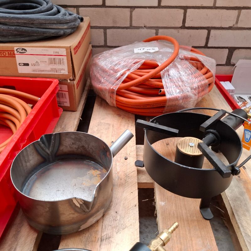 Assortiment brander toebehoren – foto 4 – kavel bij Onlineveilingmeester, Winsum
