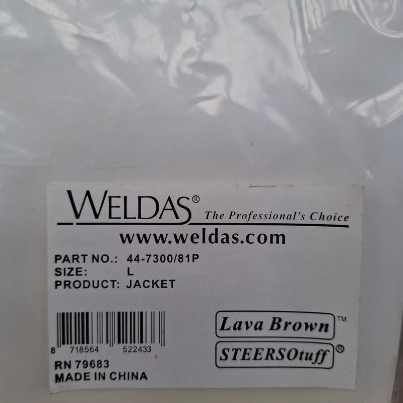 2x Lasjacket, maat L Weldas, jacket 44-7300/81P – foto 5 – kavel bij Onlineveilingmeester, Winsum