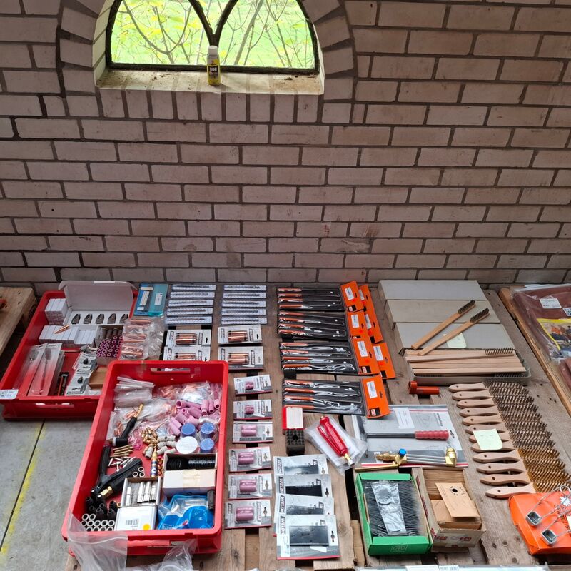 Assortiment lasbenodigdheden o.a. Weldkar, Vogel, Bahco – foto 2 – kavel bij Onlineveilingmeester, Winsum