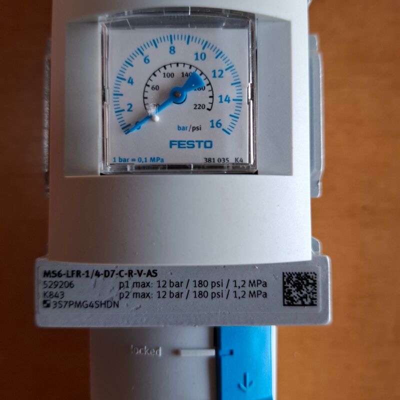 3x Diverse filter/drugregelaar Festo – foto 8 – kavel bij Onlineveilingmeester, Winsum