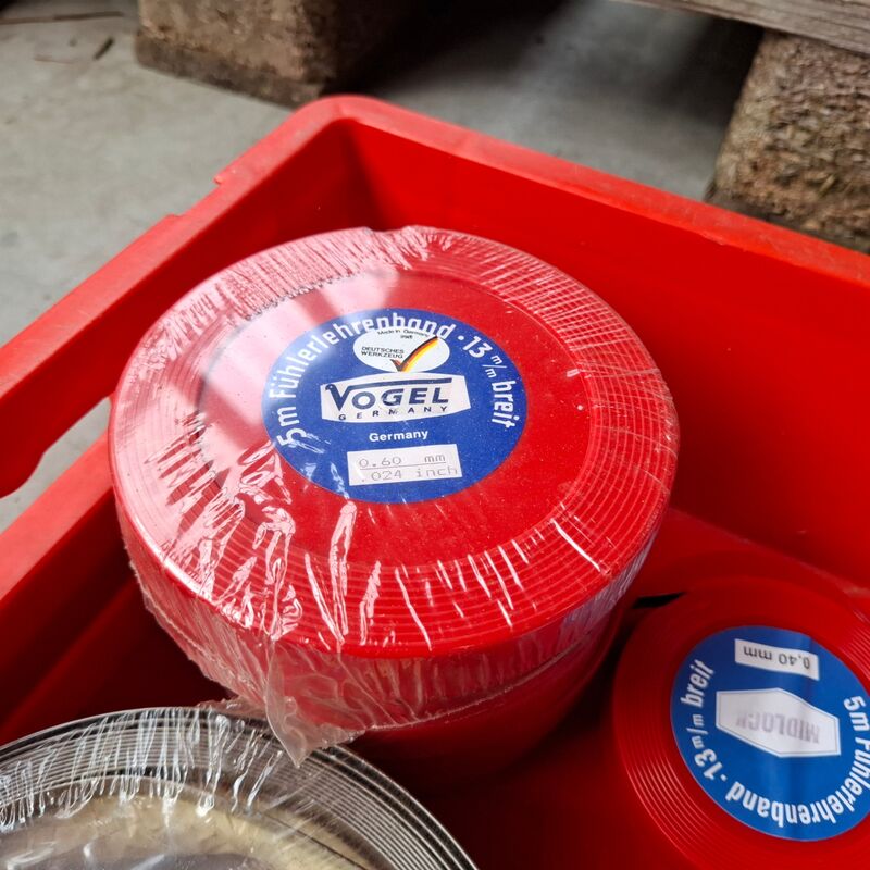 Assortiment voelerlint / band o.a. Vogel, Banit – foto 5 – kavel bij Onlineveilingmeester, Winsum