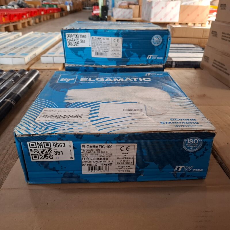 Rol MIG/MAG lasdraad Elga, Elgamatic 100 – kavel bij Onlineveilingmeester, Winsum