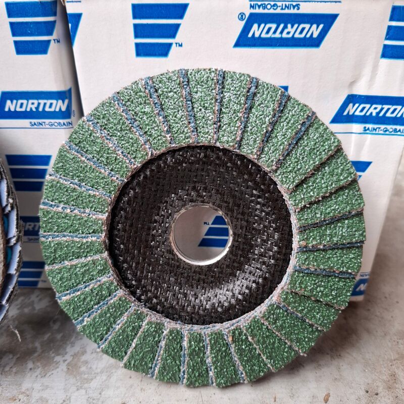 5 doos a 10 stuks Lamellenschijf Norton, 125x22,23mm | 36 – foto 3 – kavel bij Onlineveilingmeester, Winsum