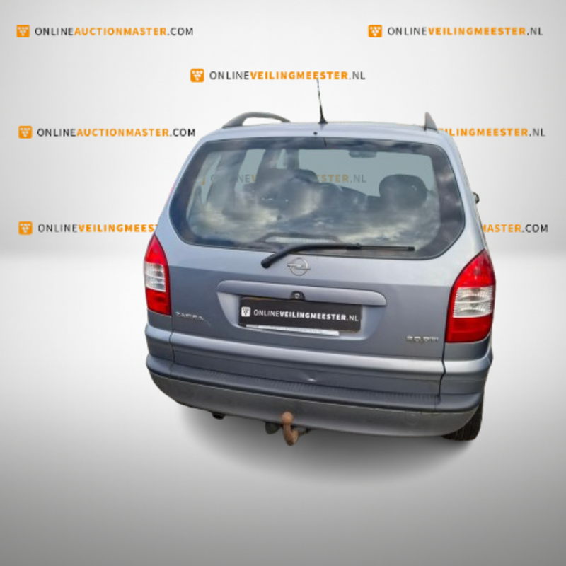 Personenauto, Opel, Zafira, 2.0-16V DTi Maxx, 2005 – foto 4 – kavel bij Domeinen Roerende Zaken, Soesterberg