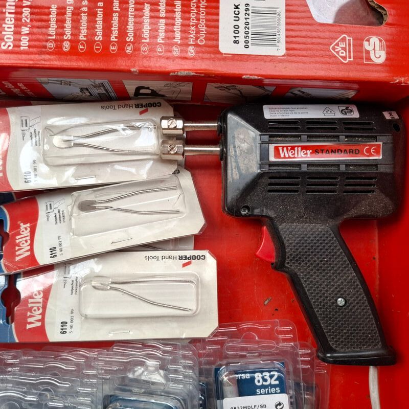 Assortiment soldeer benodigdheden, O.a. Weller – foto 3 – kavel bij Onlineveilingmeester, Winsum