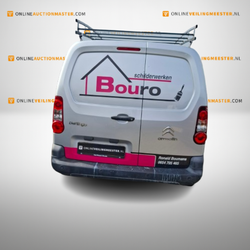 Bedrijfsauto, Citroen, Berlingo 1.6 BlueHDI 75 Club, 2017 – foto 5 – kavel bij Domeinen Roerende Zaken, Soesterberg