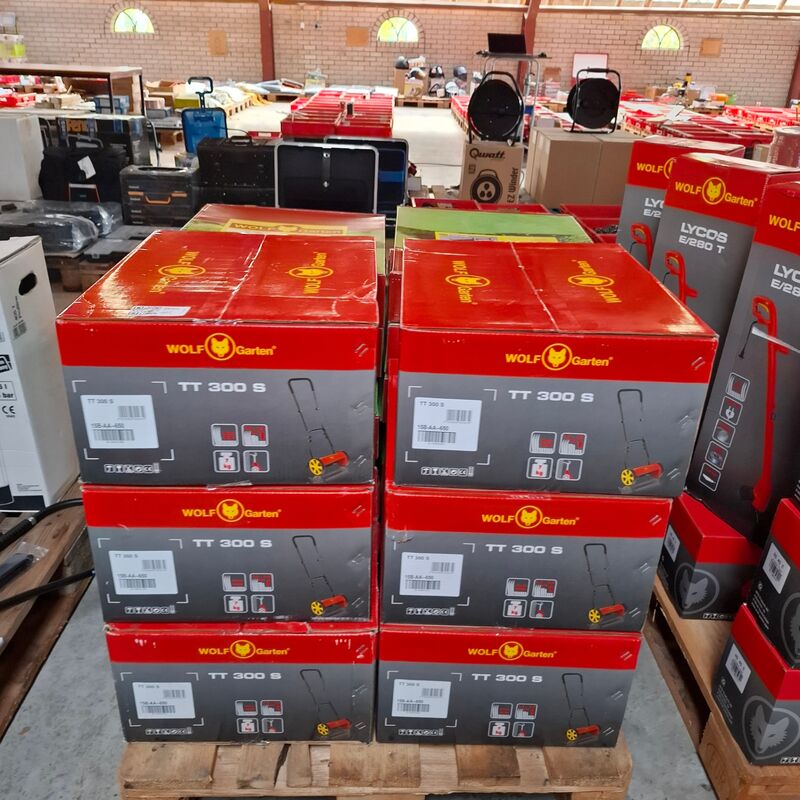 6x Loop kooimaaier met 12x opvangzak Wolf Garten, TT 300S | FS380 – foto 8 – kavel bij Onlineveilingmeester, Winsum