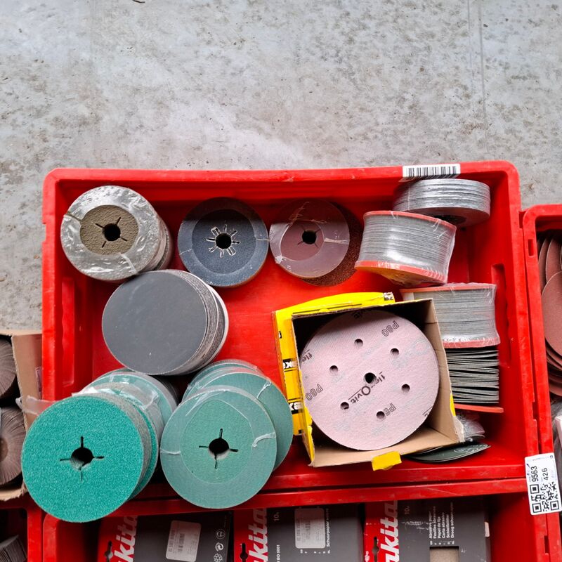 Grote partij diverse schuurmiddelen o.a. 3M, Makita, Festool – foto 4 – kavel bij Onlineveilingmeester, Winsum