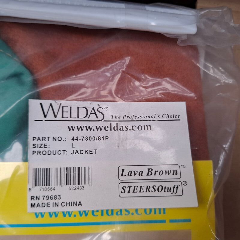 2x Lasjacket, maat L Weldas, jacket 44-7300/81P – foto 4 – kavel bij Onlineveilingmeester, Winsum