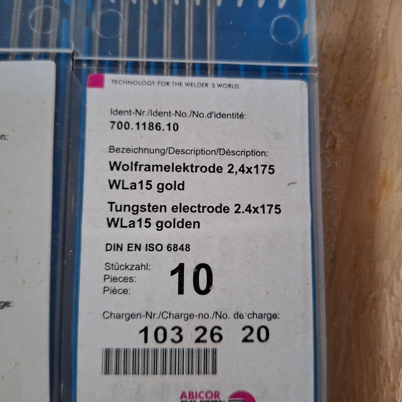 8x verpakking Diverse laselektrode o.a. Lincoln – foto 7 – kavel bij Onlineveilingmeester, Winsum