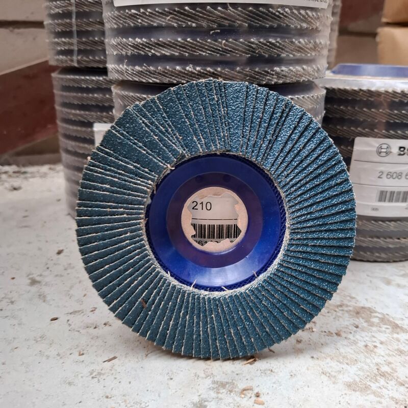 7x 10 stuks Lamellenschijf Bosch, 125x22,23mm | 60 – foto 2 – kavel bij Onlineveilingmeester, Winsum