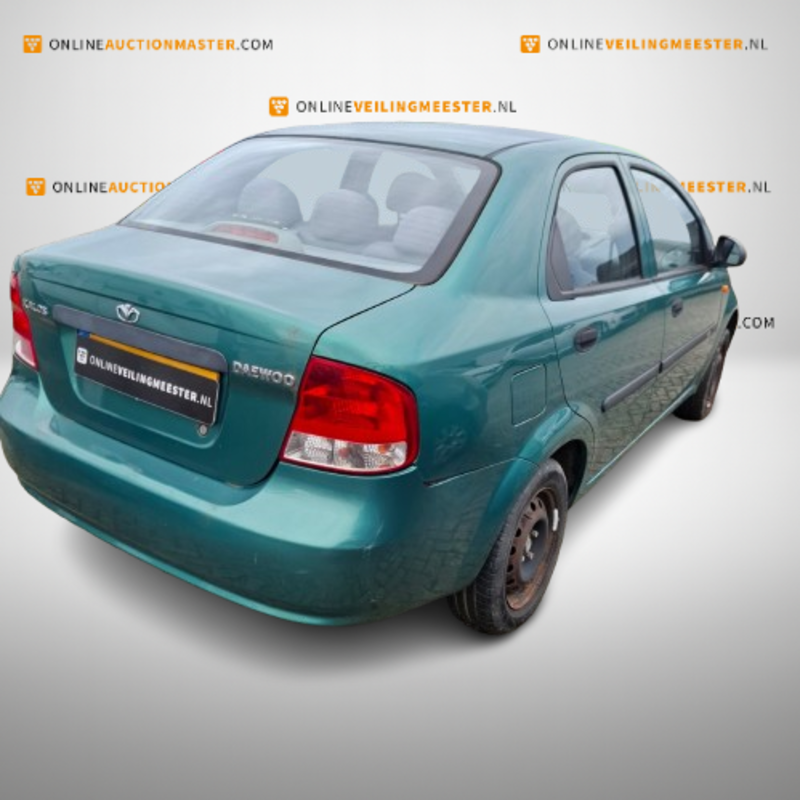 Personenauto, Daewoo, Kalos, 1.4 Spirit, 2004 – foto 8 – kavel bij Domeinen Roerende Zaken, Soesterberg