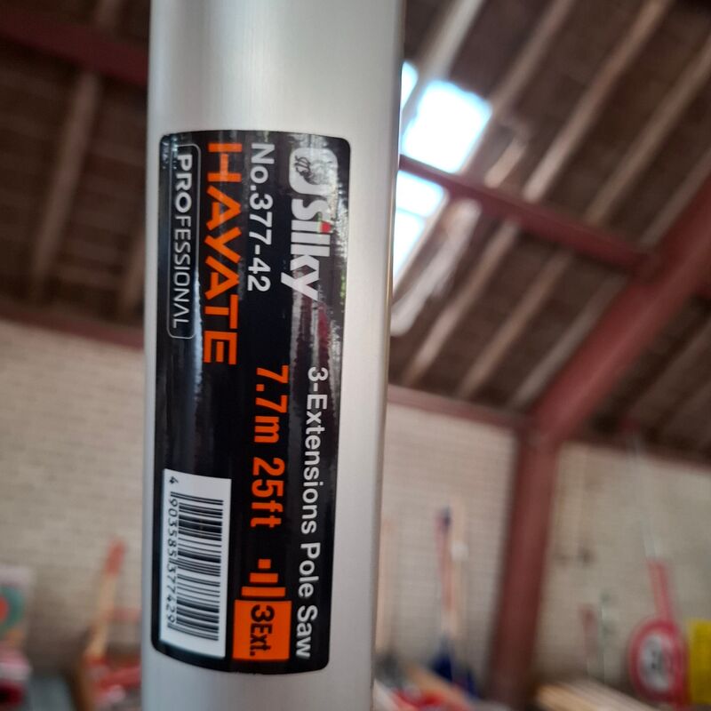Telescopische takkenzaag Silky, Hayate 377-42 | 7,7 meter – foto 3 – kavel bij Onlineveilingmeester, Winsum