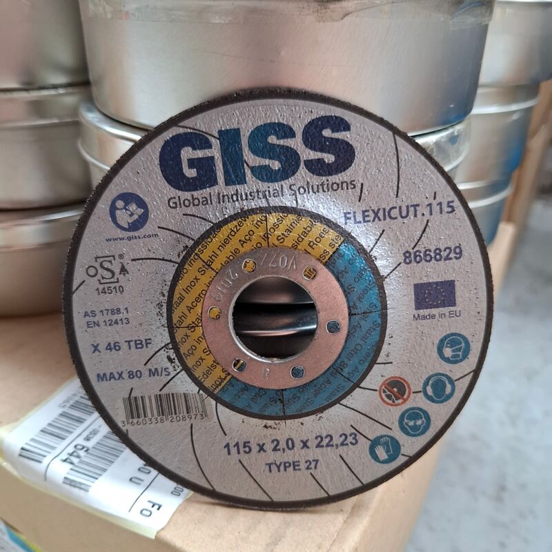 24 doos a 10 stuks Doorslijpschijf Giss, 115x2,0x22,23 – foto 2 – kavel bij Onlineveilingmeester, Winsum