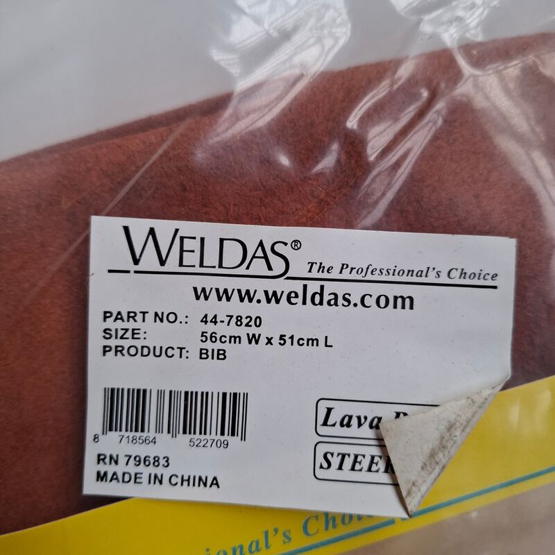 2x Lasschort, 56cm Wx51cm L Weldas, BIB 44-7820 – foto 2 – kavel bij Onlineveilingmeester, Winsum