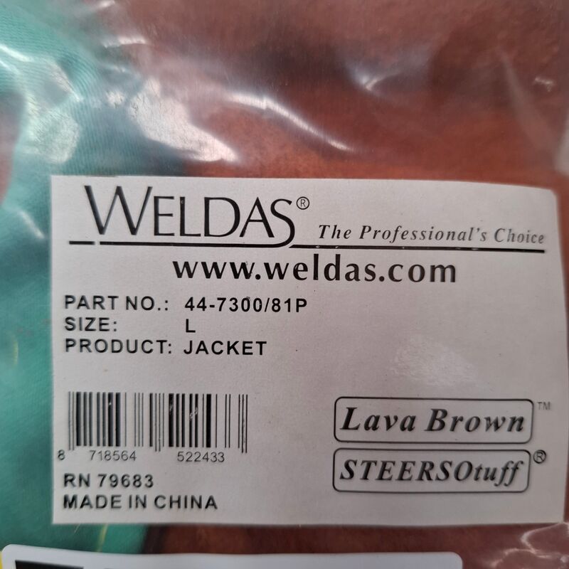 2x Lasjacket, maat L Weldas, jacket 44-7300/81P – foto 4 – kavel bij Onlineveilingmeester, Winsum