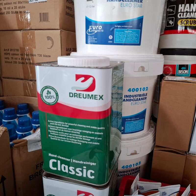 Partij diverse schoonmaak producten en toebehoren o.a. Tricel, Dreumex, Sun – foto 9 – kavel bij Onlineveilingmeester, Winsum
