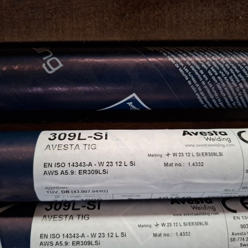 4x koker a 5 kilo Laselektrode Avesto, 309L-Si – foto 5 – kavel bij Onlineveilingmeester, Winsum