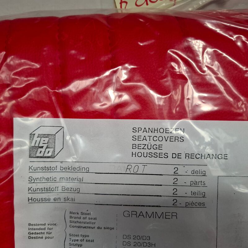 Ca. 24x Spanhoes, 2-delig Hedo, 58390/B, rood – foto 3 – kavel bij Onlineveilingmeester, Winsum