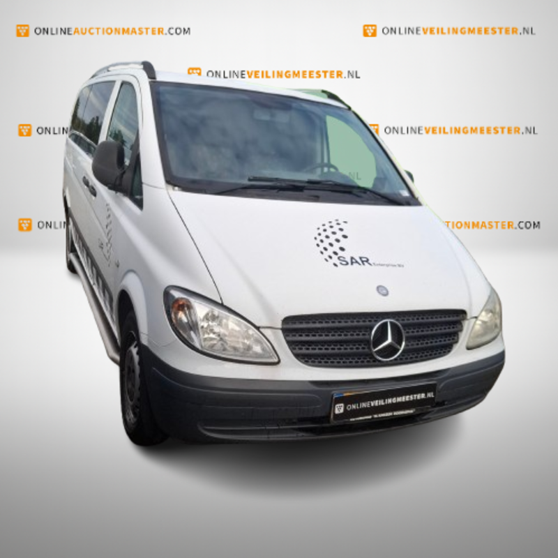 Bedrijfswagen, Mercedes-Benz, Vito, 2008 – foto 3 – kavel bij Domeinen Roerende Zaken, Soesterberg