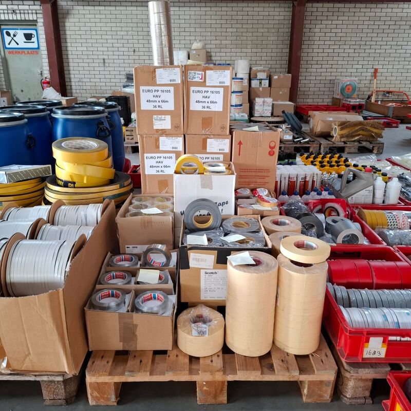 Ca. 700x Diverse rollen tape – kavel bij Onlineveilingmeester, Winsum