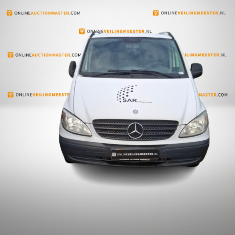 Bedrijfswagen, Mercedes-Benz, Vito, 2008 – foto 2 – kavel bij Domeinen Roerende Zaken, Soesterberg