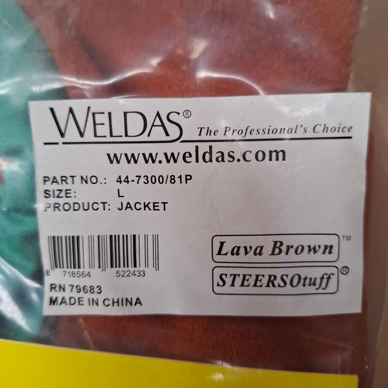 2x Lasjacket, maat L Weldas, jacket 44-7300/81P – foto 3 – kavel bij Onlineveilingmeester, Winsum
