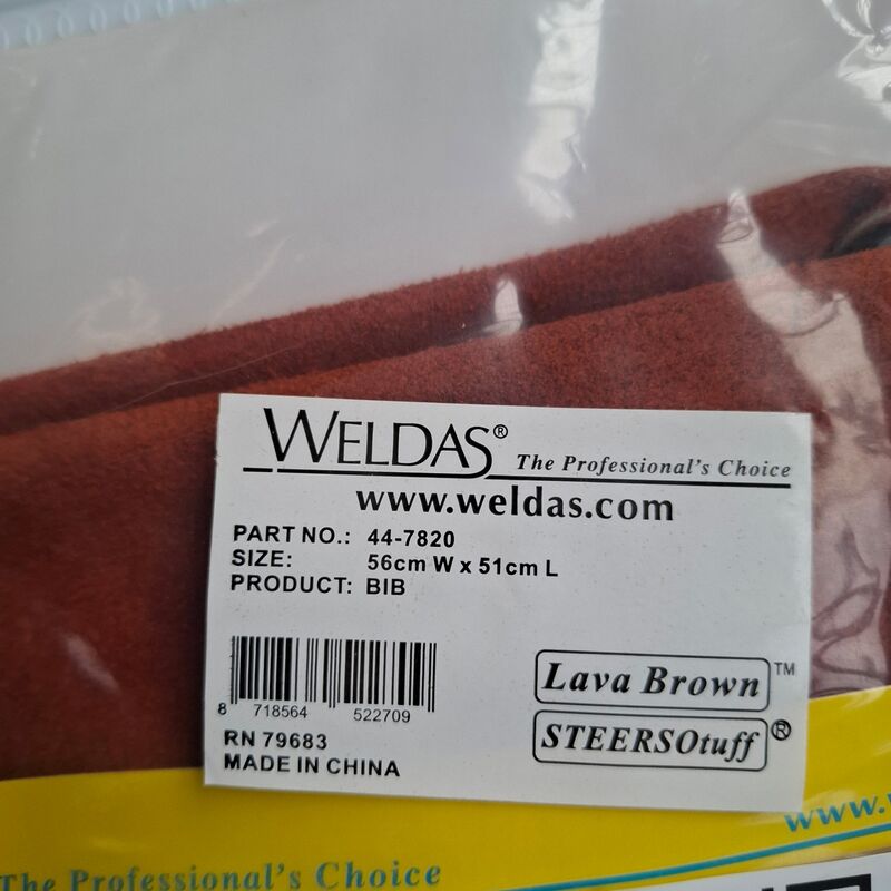 2x Lasschort, 56cm Wx51cm L Weldas, BIB 44-7820 – foto 3 – kavel bij Onlineveilingmeester, Winsum