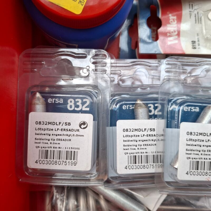 Assortiment soldeer benodigdheden, O.a. Weller – foto 7 – kavel bij Onlineveilingmeester, Winsum