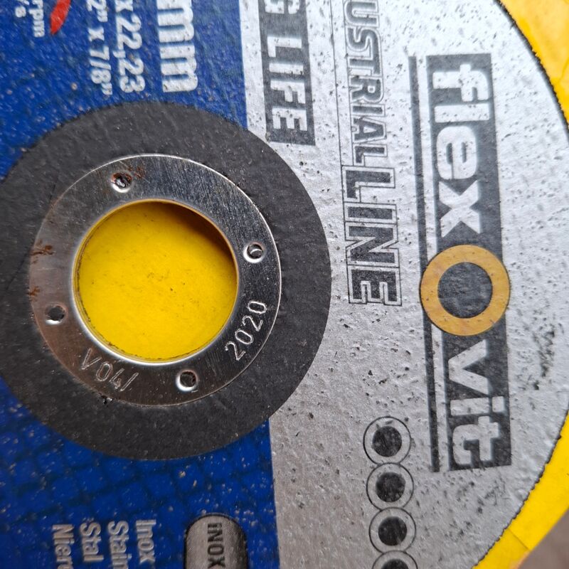 4 doos a 25 stuks Doorslijpschijf FlexOvit, 125x2,5x22,23 – foto 4 – kavel bij Onlineveilingmeester, Winsum