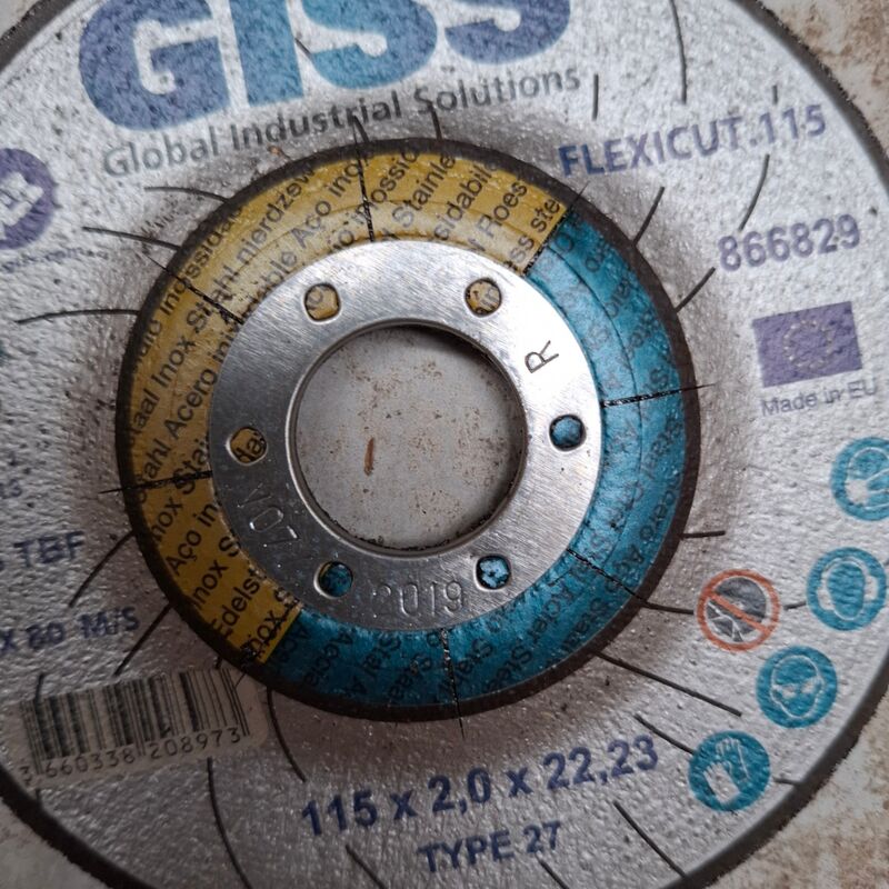 36 doos a 10 stuks Doorslijpschijf Giss, 115x2,0x22,23 – foto 4 – kavel bij Onlineveilingmeester, Winsum