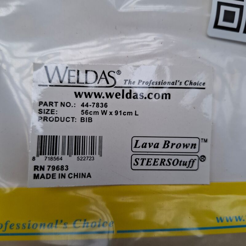 Lasschort, 56cm Wx91cm L Weldas, BIB 44-7836 – foto 2 – kavel bij Onlineveilingmeester, Winsum