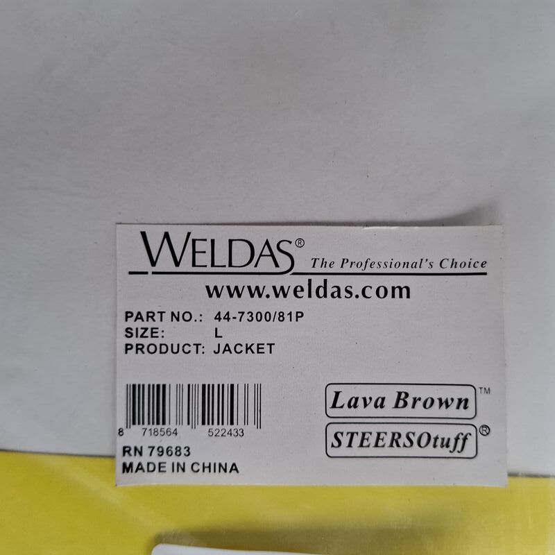 Lasjacket, maat L Weldas, jacket 44-7300/81P – foto 3 – kavel bij Onlineveilingmeester, Winsum