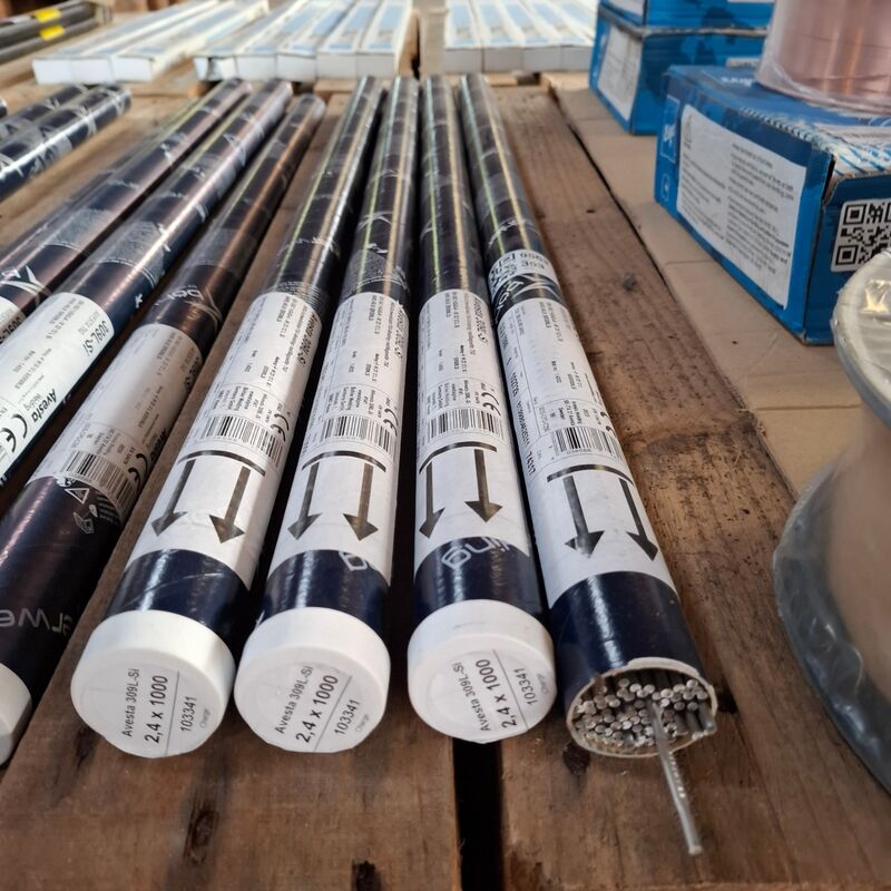 4x koker a 5 kilo Laselektrode Avesto, 309L-Si – kavel bij Onlineveilingmeester, Winsum