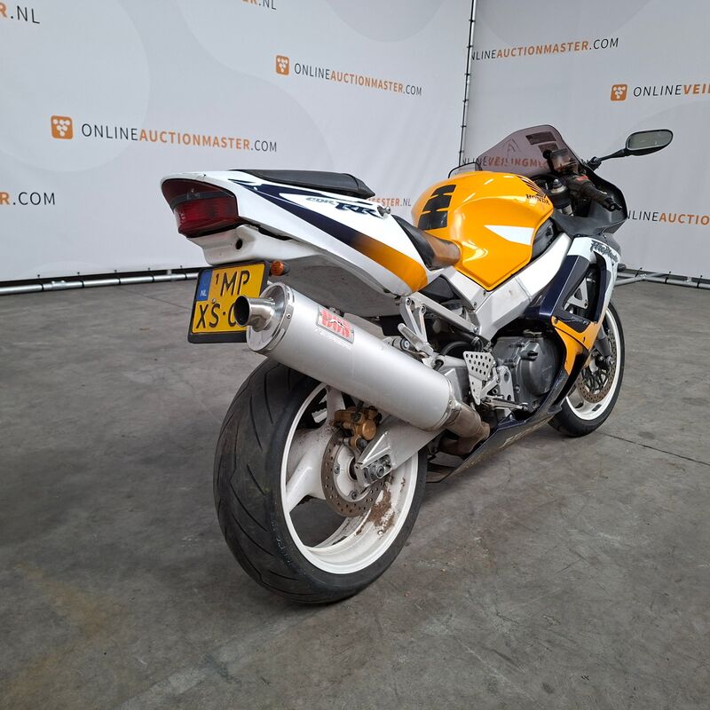 Motorfiets, Honda, CBR 900 RR Fireblade, 2000 – foto 8 – kavel bij Domeinen Roerende Zaken, Soesterberg
