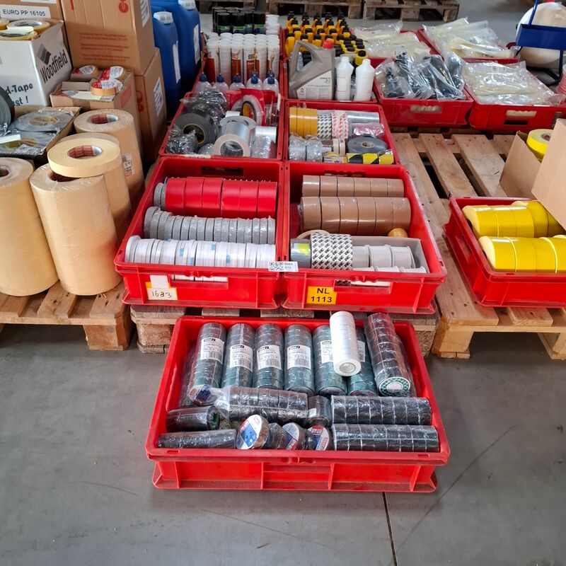 Ca. 428x Diverse rollen tape – kavel bij Onlineveilingmeester, Winsum