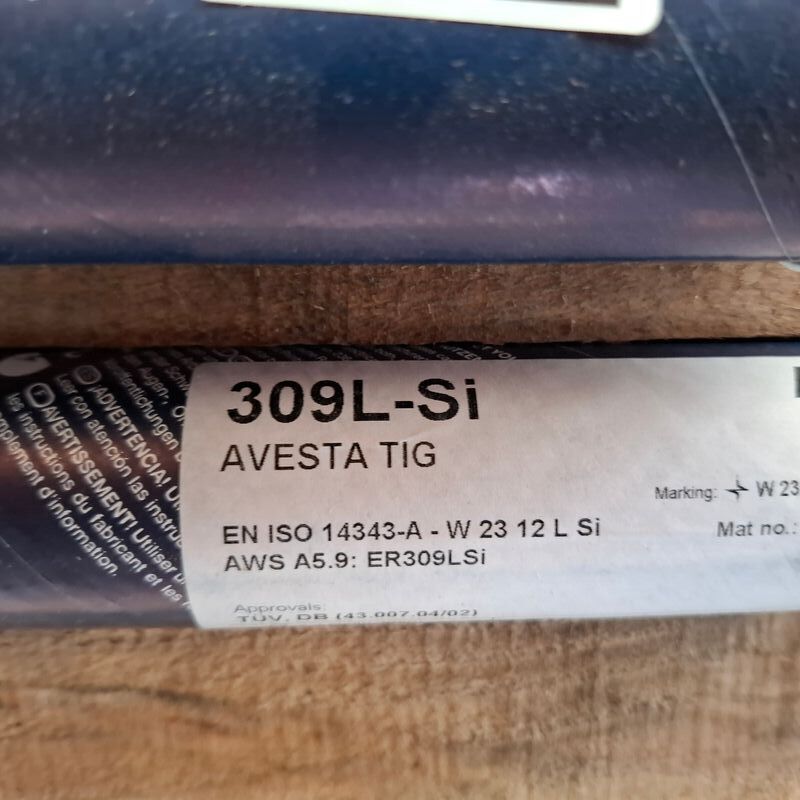 4x koker a 5 kilo Laselektrode Avesto, 309L-Si – foto 7 – kavel bij Onlineveilingmeester, Winsum
