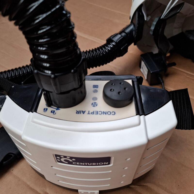 Adembeschermingskap v.v. ademhalingssysteem Centurion, Z87+ – foto 6 – kavel bij Onlineveilingmeester, Winsum