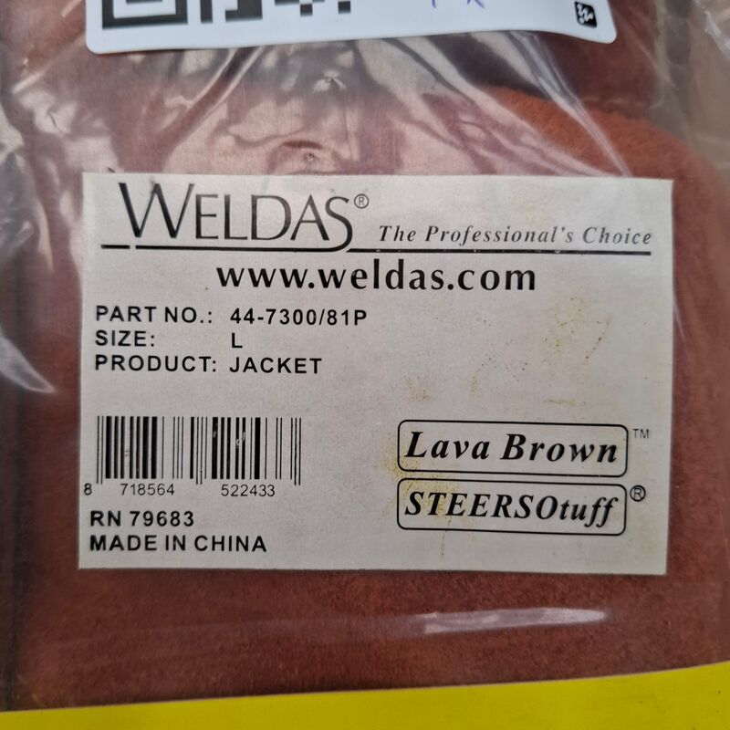Lasjacket, maat L Weldas, jacket 44-7300/81P – foto 3 – kavel bij Onlineveilingmeester, Winsum