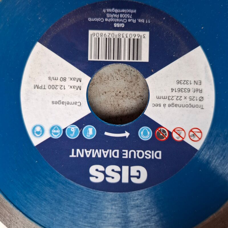 8x Tegel diamantzaag Carat, 110x22,2mm – foto 7 – kavel bij Onlineveilingmeester, Winsum