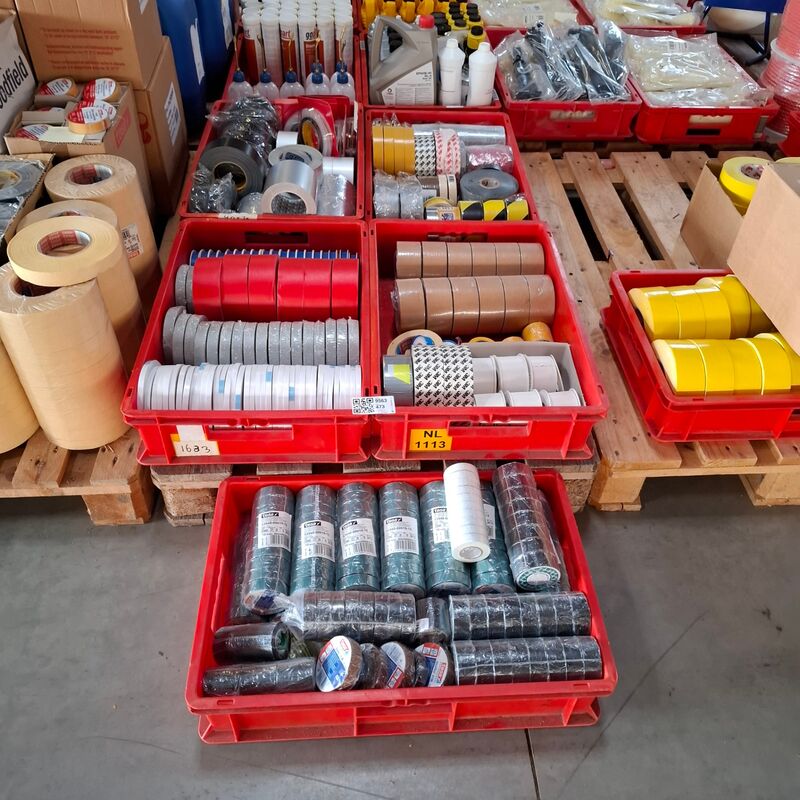 Ca. 428x Diverse rollen tape – foto 2 – kavel bij Onlineveilingmeester, Winsum