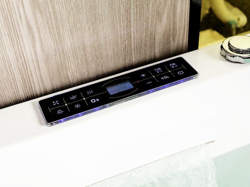Massagebad, Vonato, Nevira, hoogglans Wit – foto 6 – kavel bij Onlineveilingmeester