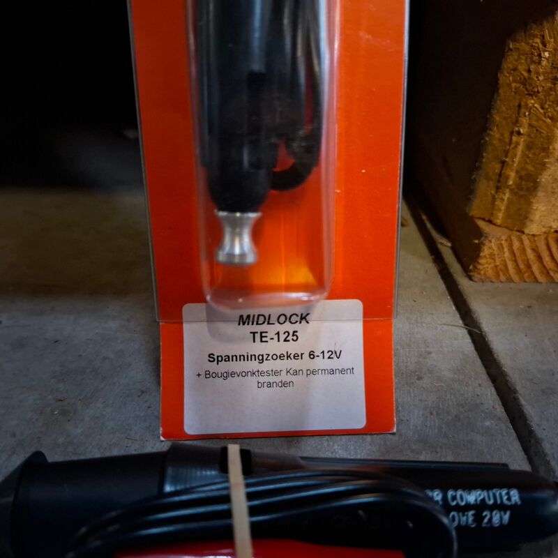 18x Spanningzoeker +bougievonktester Midlock, TE-125 – foto 3 – kavel bij Onlineveilingmeester, Winsum
