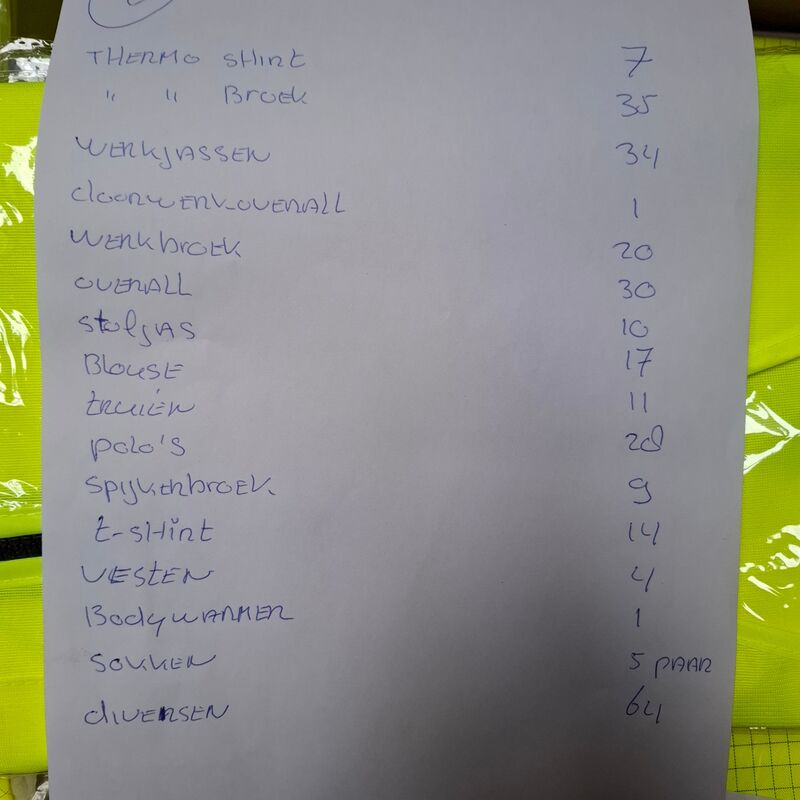 Ca. 270x Diverse werkkleding, O.a. Siopor, Havep, SCI-line – foto 2 – kavel bij Onlineveilingmeester, Winsum