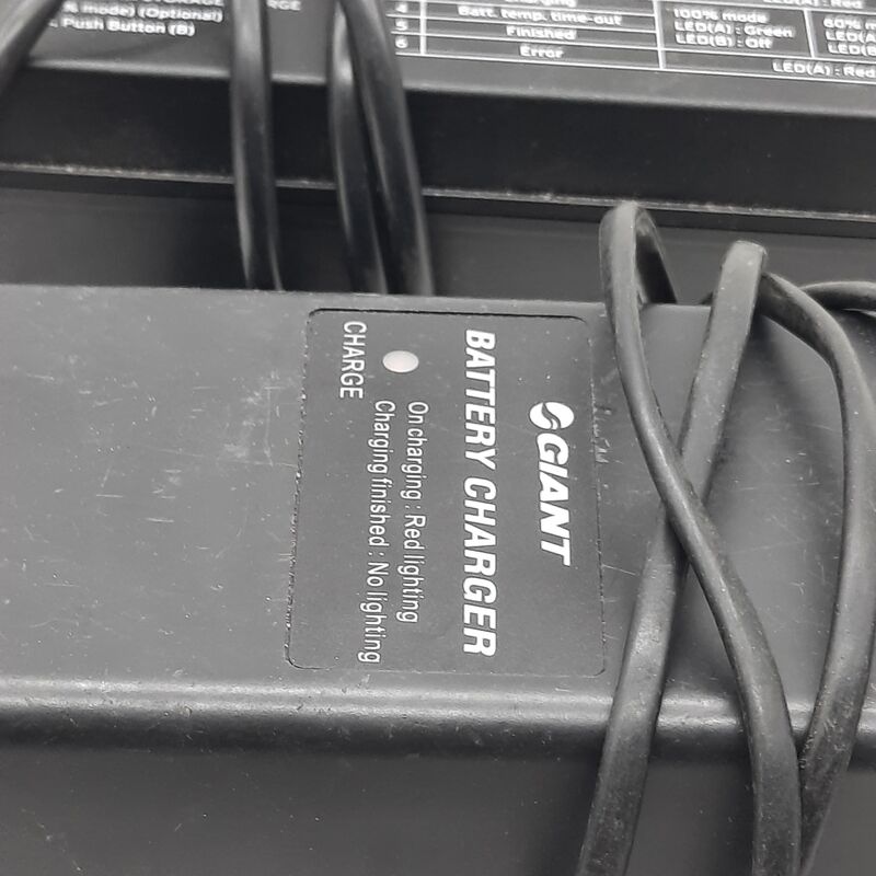 2x Fietsaccu lader, Giant, GLI270AA, NC-SSC04GNT – foto 4 – kavel bij Domeinen Roerende Zaken, Groningen