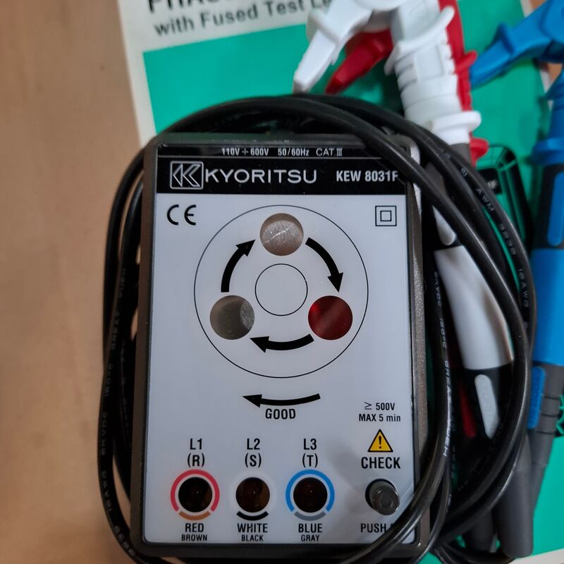 2x Draaiveldmeter Kyoritsu, KEW8031F – foto 4 – kavel bij Onlineveilingmeester, Winsum