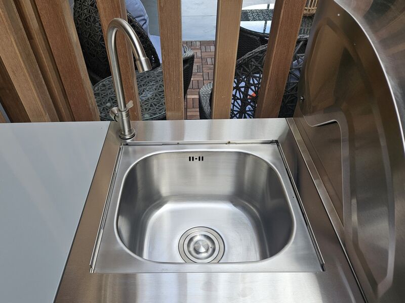 Gasbarbecue, Vonato, RVS Keuken Grill Elite 6, zilverkleurig, RVS (mat) – foto 5 – kavel bij Onlineveilingmeester