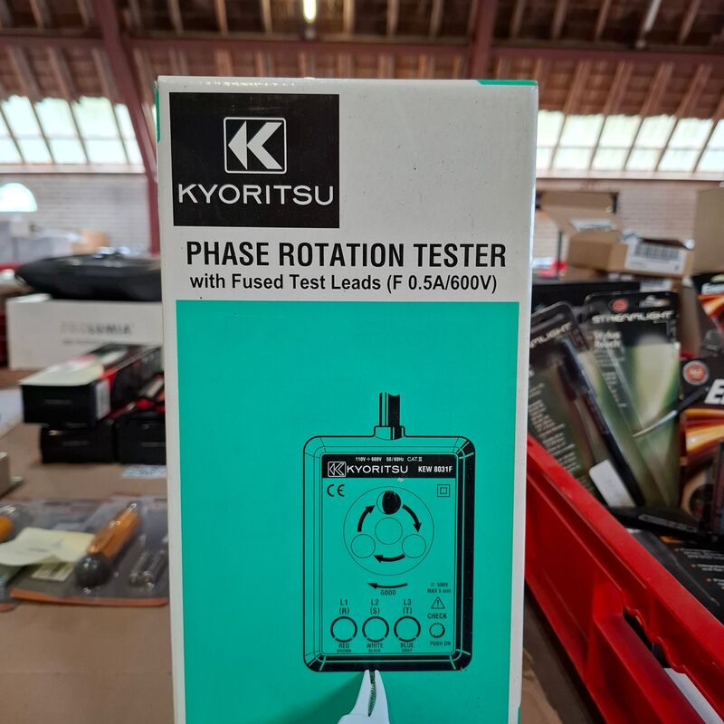 2x Draaiveldmeter Kyoritsu, KEW8031F – foto 2 – kavel bij Onlineveilingmeester, Winsum